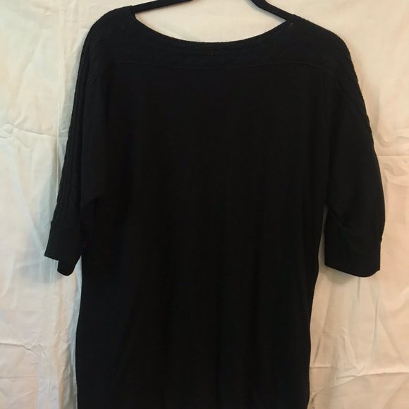 Addition Elle Black Sweater; Size 1X - Picture 2 of 2